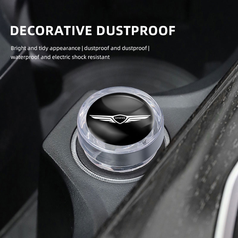 Vape Decoration - 車のシガーライターダストカバー防塵装飾キャップジェネシス G80 GV70 GV80 GV60 G70