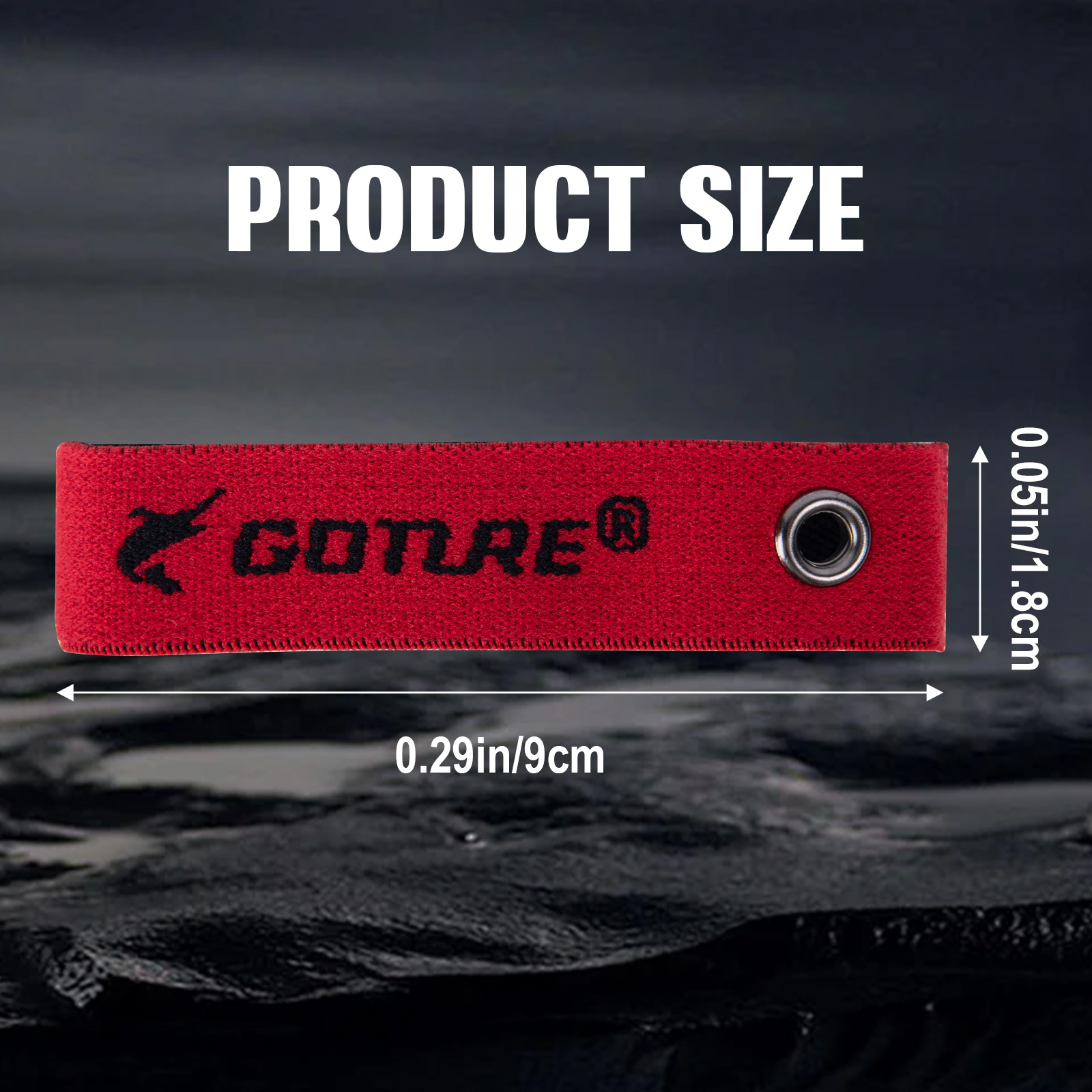 Mesh Coil Strip - Goture フィッシング スプール ラインバンド 高弾性ストラップ グロメット付きのすべてのラインスプールに適合し、手間のかからない迅速なライン分配が可能