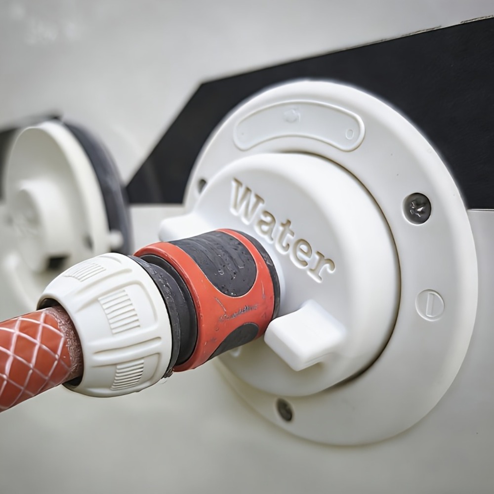 Tank O-Ring Seal - ユニバーサル RV 水タンクアダプタークイックホースコネクタ O リングシール簡単充填装置キャンピングカーキャンピングカー水システム用