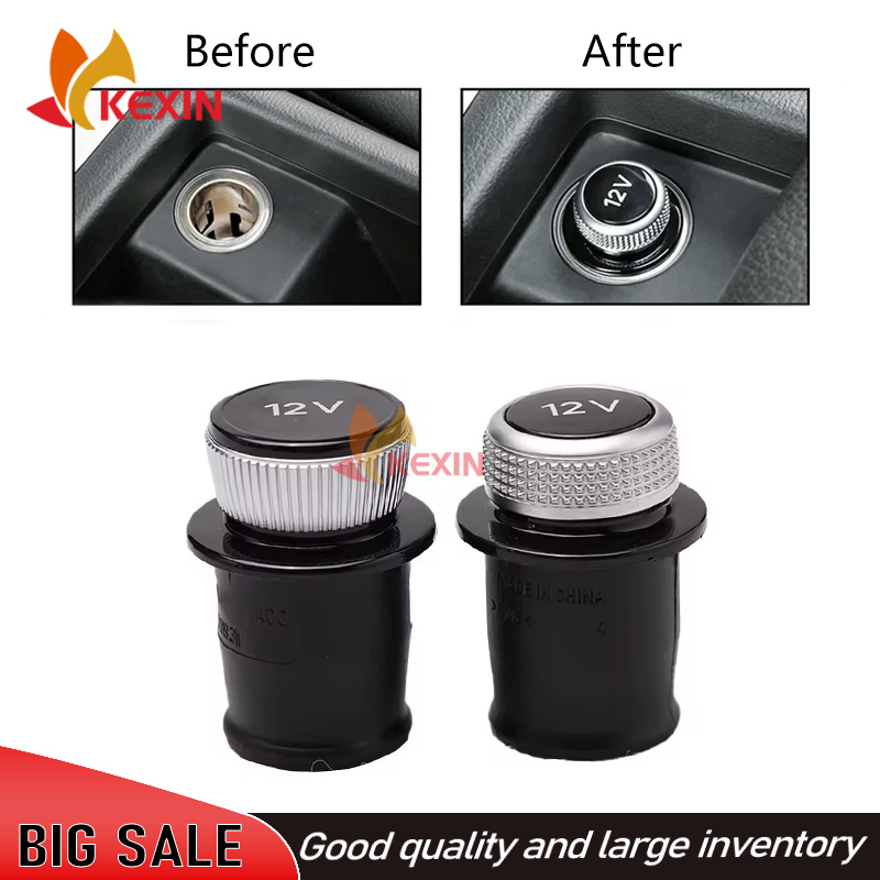 Vape Decoration - 車の充電器ヘッド装飾カバー 12V 電源プラグアウディ A3 A4 A5