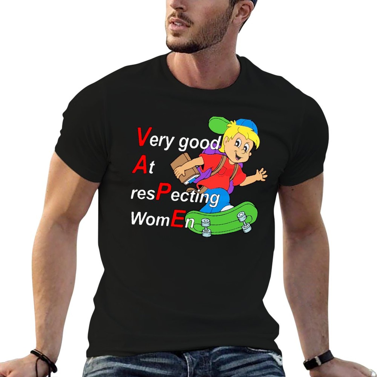 Vaping Goods - はい、私は女性を尊重する能力がとても高いです Tシャツ ホリデーオールマッチTシャツ