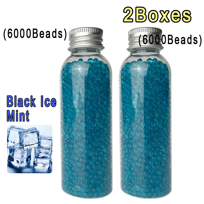 Smoking & Vaping Accessories - 6000個入り ビーズミックス フルーツ ブラックアイスミント味 ポップスプッシュボール ミントエクスプロージョンポップス
