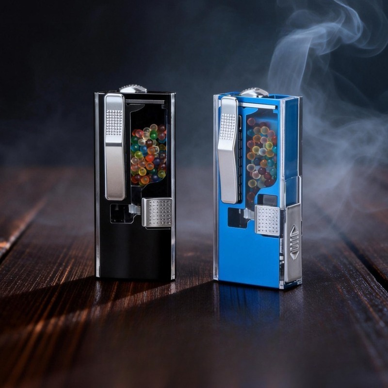 Smoking & Vaping Accessories - 2000個入り スモーキングバーストビーズ 各種フレーバー ホルダー付き ポッププッシュボール フルーツミントバーストビーズ