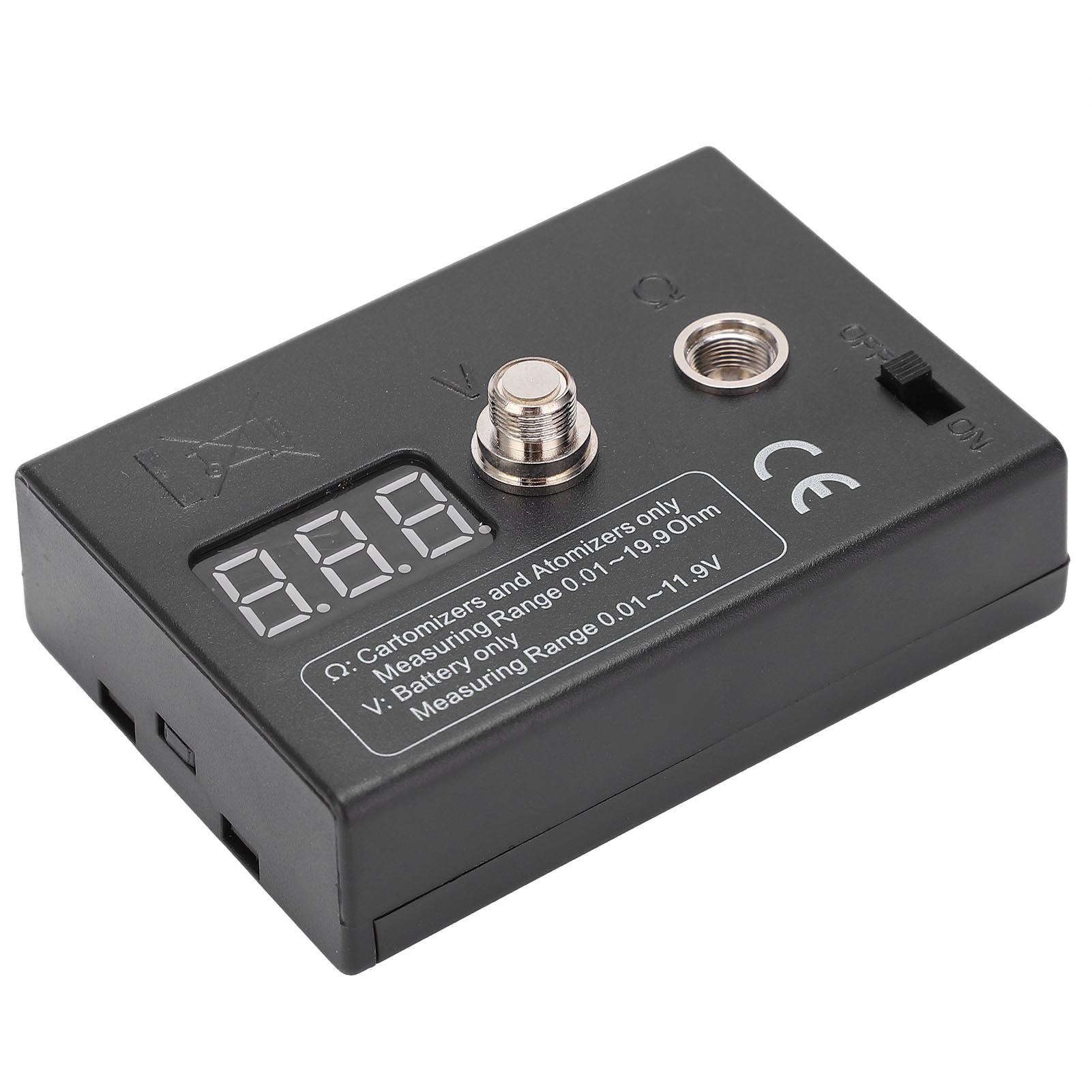0.01-20Ω抵抗オームメーターコイルテスターアトマイザー - Ohm Meter Reader のレビューと価格