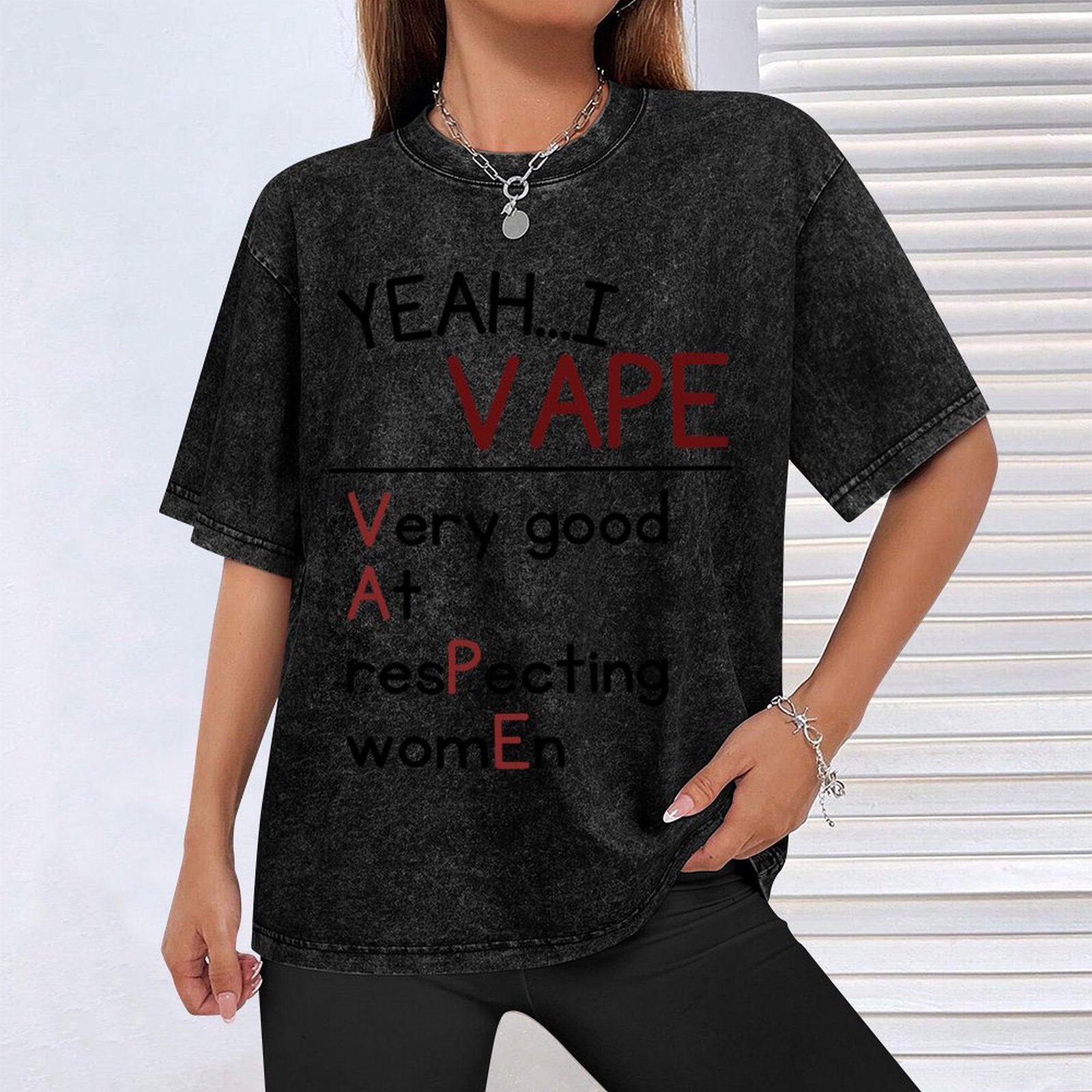 はい、私は女性を尊重する能力が非常に高いです Tシャツ モダ - Vaping Goods のレビューと価格