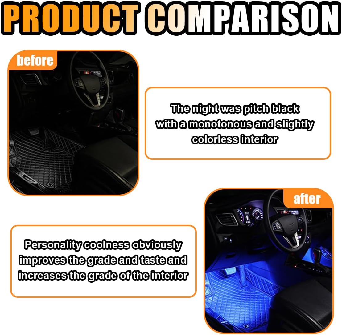 12LED ストリップランプ USB 車のシガーライター雰囲 - Vape Decoration のレビューと価格