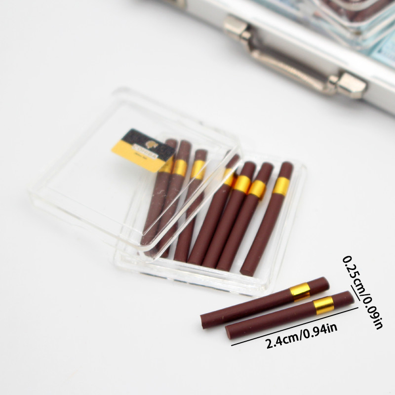 ドールハウスシミュレーションシガーケース、ミニタバコ飾り、人 - Vape Decoration のレビューと価格
