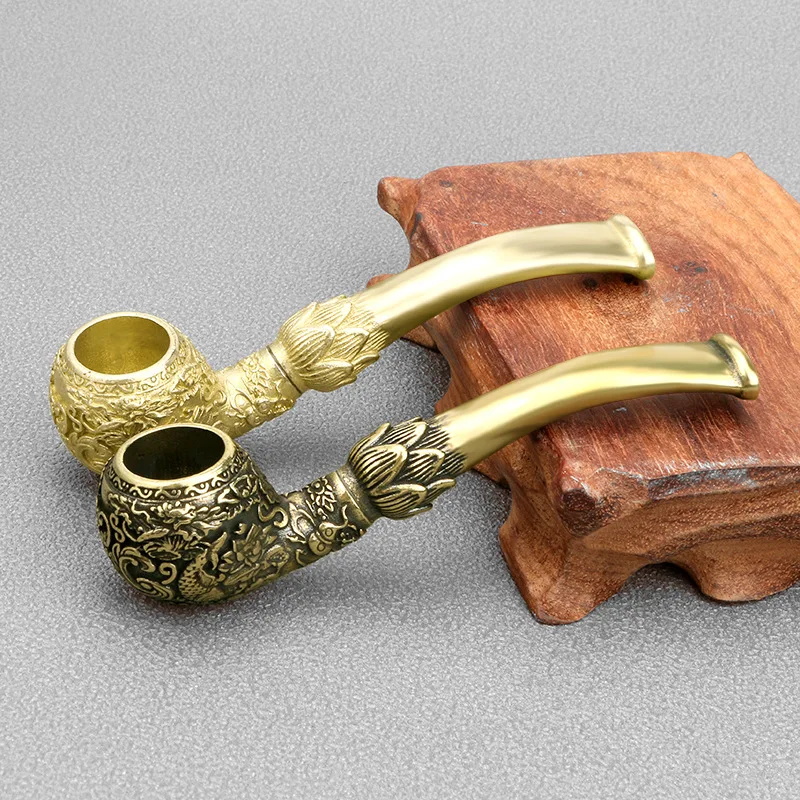彫刻された銅パイプ,ミニチュアフィギュア,タバコの装飾品,創 - Vape Decoration のレビューと価格