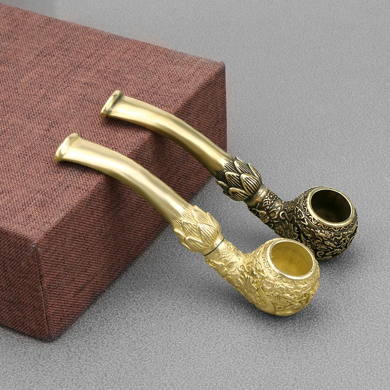 彫刻された銅パイプ,ミニチュアフィギュア,タバコの装飾品,創 - Vape Decoration のレビューと価格