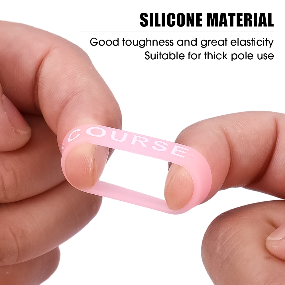 10-50 個釣竿滑り止めリングシリコーン巻リング自転車釣竿 - Vape Band Silicone のレビューと価格