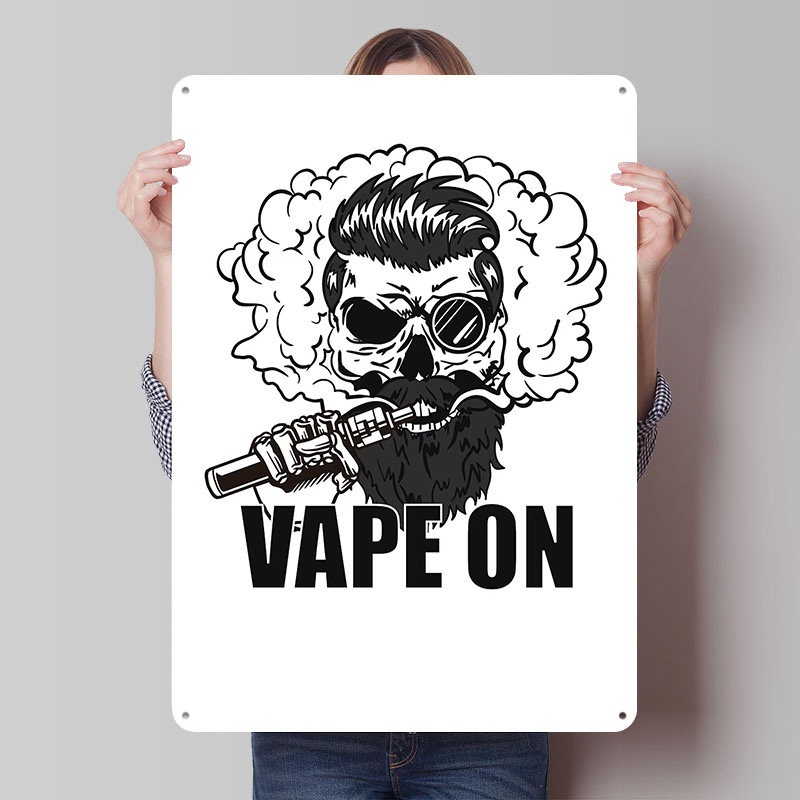 クールな電子タバコのブリキポスター、カスタマイズ可能なウォー - Accessories For Vaping のレビューと価格