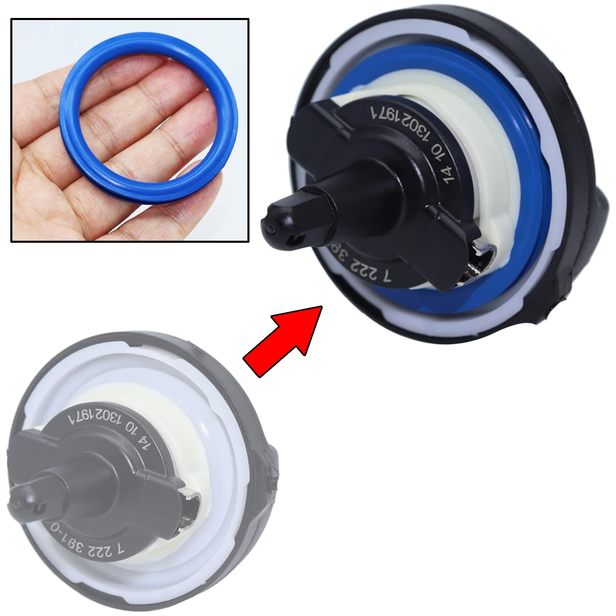 燃料フィラーガスタンクキャップ、Oリング、テザーガスケット、 - Tank O-Ring Seal のレビューと価格