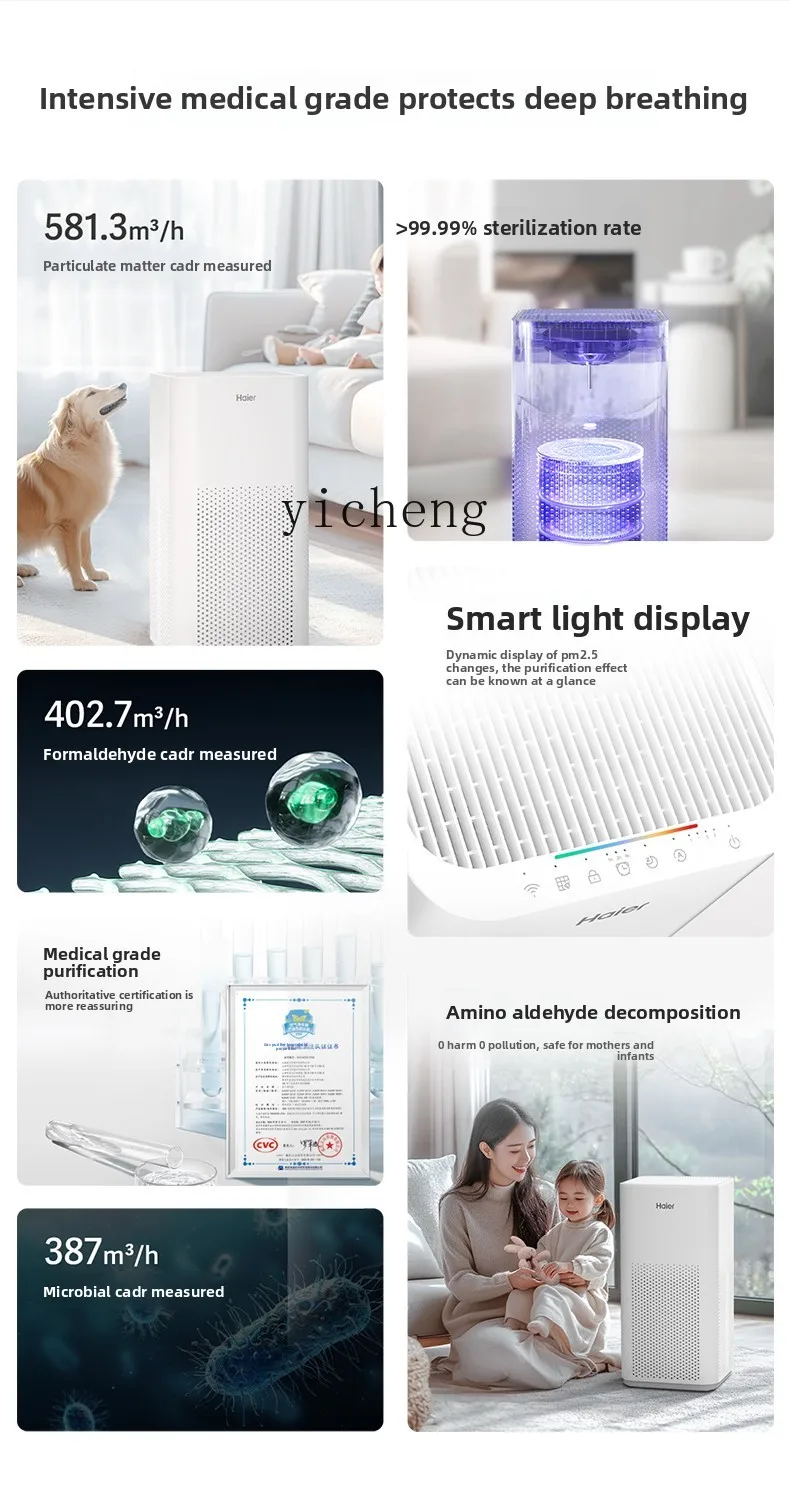 C12 空気清浄機家庭用ホルムアルデヒド除去喫煙煙除去ペット - Smoking & Vaping Accessories のレビューと価格