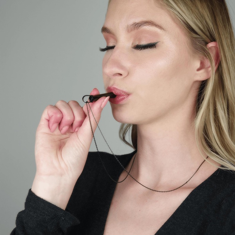 禁煙ストレス不安緩和ネックレスマインドフルネス呼吸ツール自然 - Vaping Goods のレビューと価格