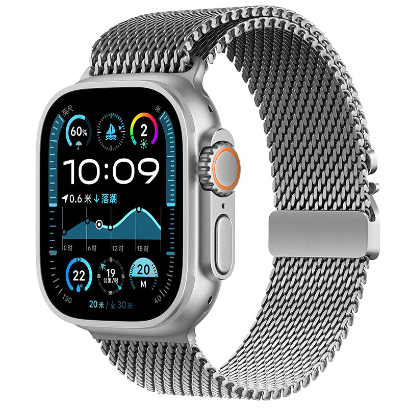 ミラネーゼループバンド Apple Watch シリーズ 1 - Mesh Coil Strip のレビューと価格